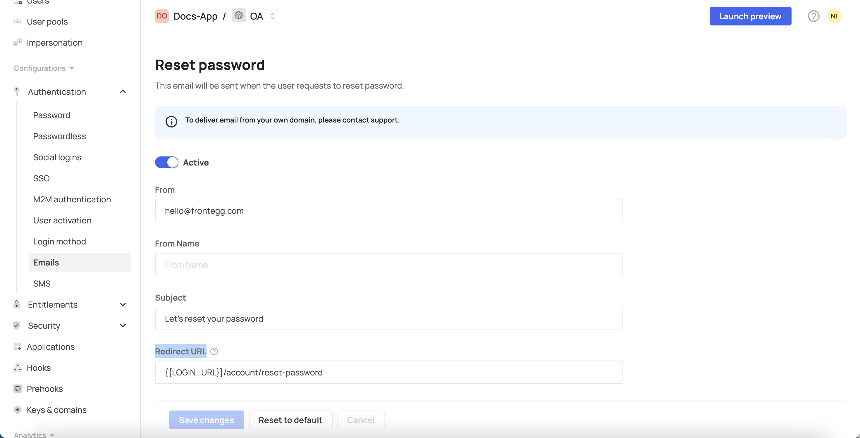 Email-URL